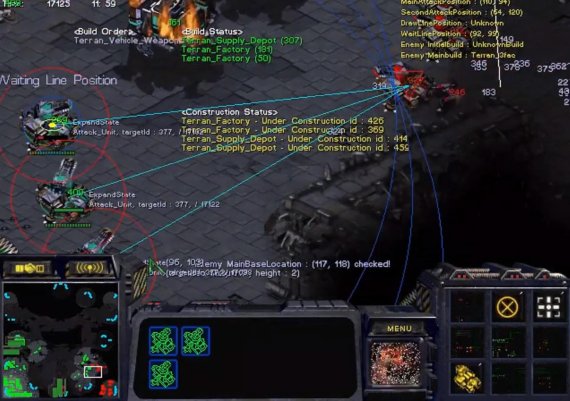 스타크래프트 경기 화면. ⓒ사진 파이낸셜뉴스