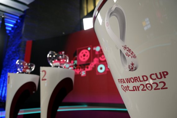 2022 카타르 월드컵 조 추첨식이 4월 2일 카타르 도하에서 열렸다 (FIFA 월드컵 SNS) © 뉴스1 /사진=뉴스1