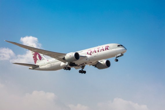 카타르 항공 © 서울=뉴시스 / 사진 = Qatar Airways 2022년 4월