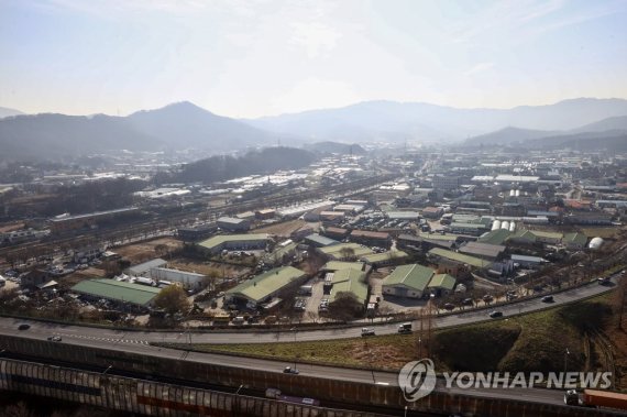 3기 신도시로 지정된 하남 교산 지구 일대.@연합뉴스