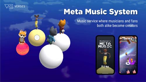 메타버스에서 좋아하는 아티스트의 음악을 기반으로 나만의 음악을 만들 수 있는 스트리밍 서비스, '메타 뮤직 시스템 포 스트리밍' 2023.1.16 ⓒ정책브리핑 제공