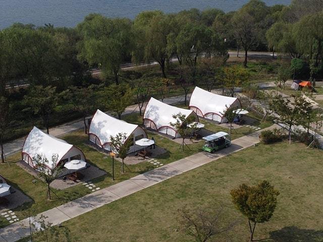 난지 캠핑장 글램핑장. ⓒ사진 서울시 제공, 뉴스1