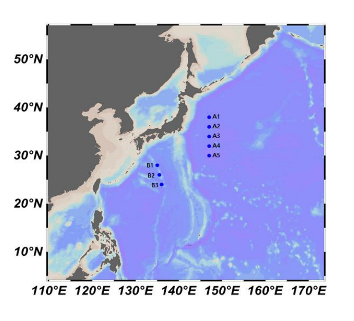 해양수산부 보도자료 <일본 인근 북서태평양 공해까지, 더욱 촘촘한 해양 방사능 안전망 구축> 내 공해상 조사 실시 해역 및 정점도. ⓒ그래 해양수산부 제공