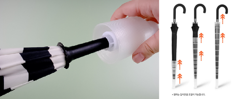 장우산 물기 방지를 위한 캡 커버. 장마철 위생과 쾌적함을 동시에! ⓒ사진 SSG닷컴(https://url.kr/sld3pp)