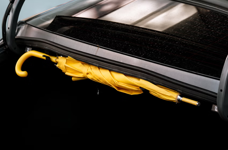 장마철 차량용 장우산 트렁크 걸이. 침수 대비를 위한 우산 보관 꿀템. ⓒ사진 다이소몰(https://url.kr/3t7rdw)